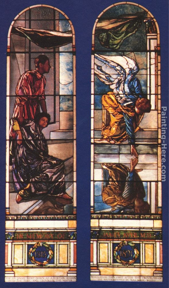 John LaFarge Angel at the Healing Waters of Bethesda